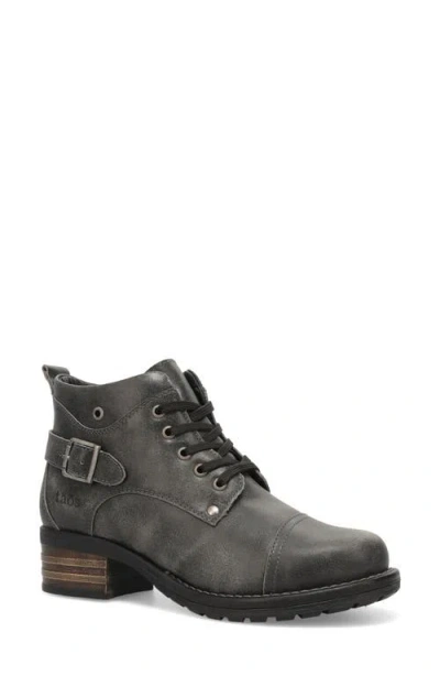 Taos Mini Crave Ankle Boot In Charcoal Distressed