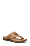 Taos Perfect Toe Loop Sandal In Brown
