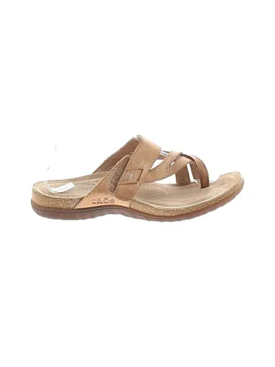 Pre-owned Taos Sandals In Tan