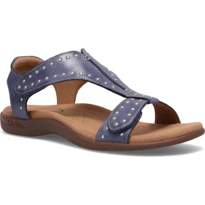 Taos Show Stopper Ankle Strap Sandal In Blue