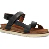 Taos Sideways Sandal In Black