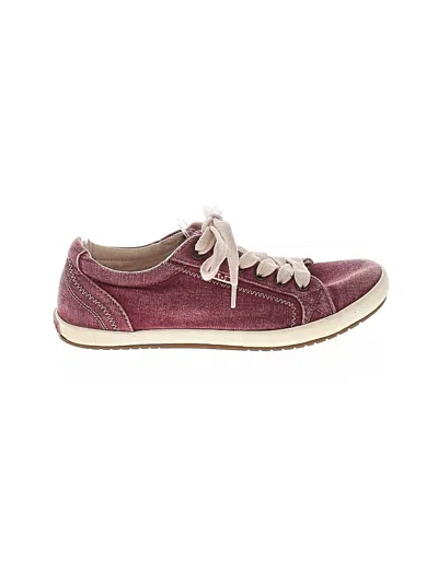Pre-owned Taos Sneakers In Burgundy