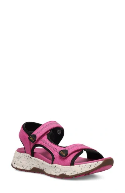 Taos Super Side Sandal In Pink