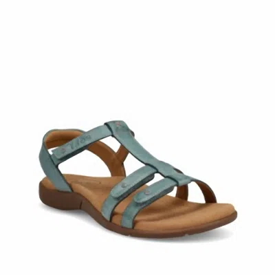Taos Trophy 2 Leather Sandal In Teal
