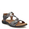 Taos Women's Big Time Sandal In Pewter In Multi
