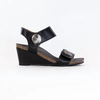 Taos Women's Carousel 3 Wedge Sandals In Black