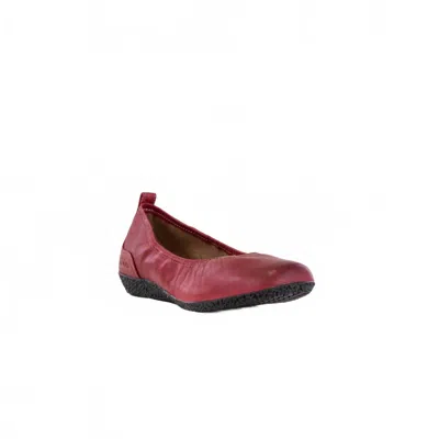 Taos Women's Chit Chat Flat Shoes In Red In Multi