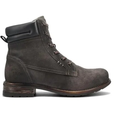 Taos Women's Cove Ankle Boots In Charcoal Suede In Multi