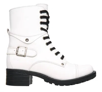 Taos Women's Crave Boot In White In Animal Print