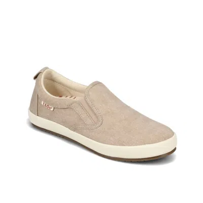 Taos Women's Dandy Shoes In Oat Wash Canvas In Multi