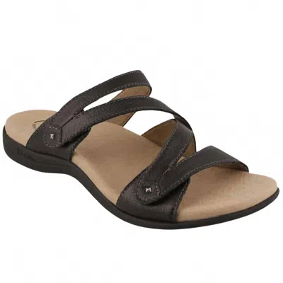 Taos Women's Double U Sandal In Black
