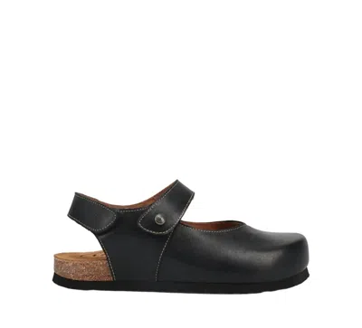 Taos Women's Extra Mary Jane Clog In Black