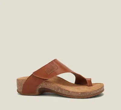 Taos Women's Loop Sandal In Brandy In Brown