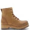 Taos Women's Main Street Flat Boots In Beige In Multi