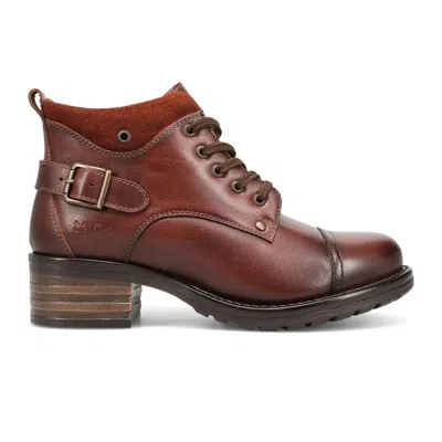 TAOS WOMEN'S MINI CRAVE ANKLE BOOT IN COGNAC