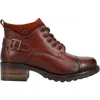 Taos Mini Cave Ankle Boot In Red