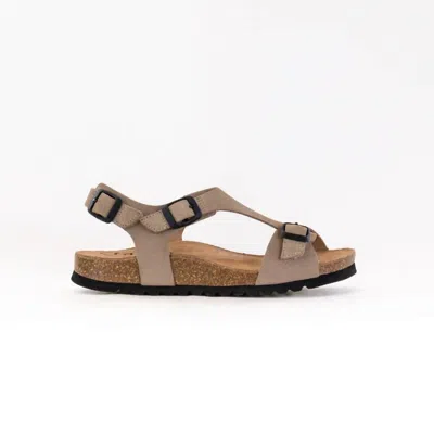 Taos Women's Mvp Sandal In Oat Suede In Brown