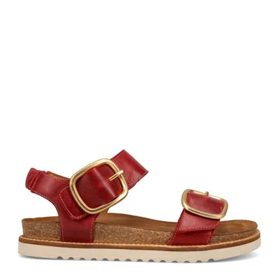Taos Women's On The Double Sandal In Red In Multi