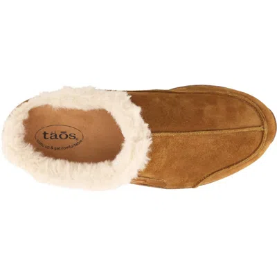 Taos Women's Open-back Clogs In Chestnut In Brown