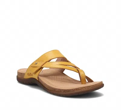 Taos Women's Perfect Thong Sandal In Yellow