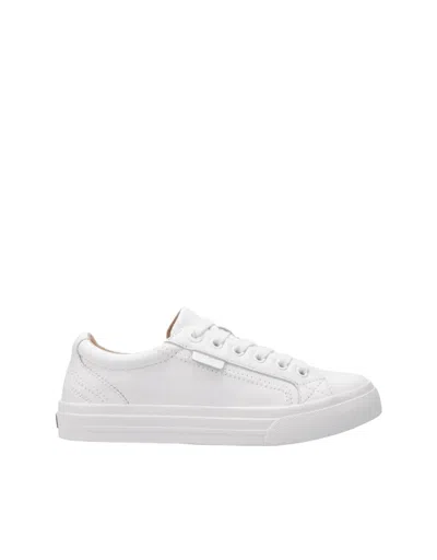 Taos Women's Plim Soul Lux Sneaker - Wide Width In White