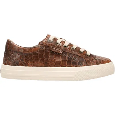 Taos Women's Plim Soul Lux Sneakers In Brown Croc