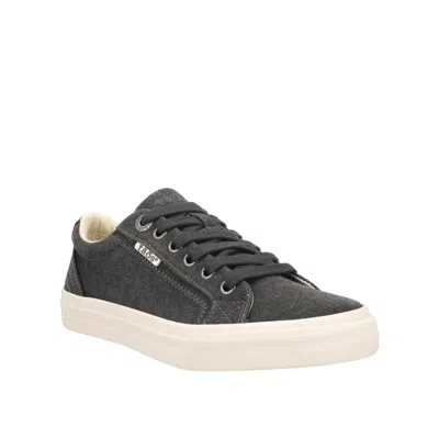 Taos Women's Plim Soul Sneaker In Charcoal Wash In Multi