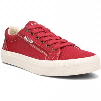 Taos Women's Plim Soul Sneaker In Red