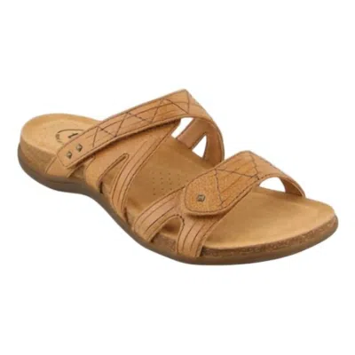 Taos Women's Premier Slide Sandal In Tan In Brown