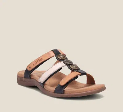 Taos Women's Prize 4 Sandal In Tan Multi In Black