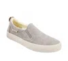 Taos Rubber Soul Slip-on Sneaker In Gray