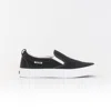 Taos Women's Rubber Soul Canvas Sneakers In Black/white Canvas In Multi