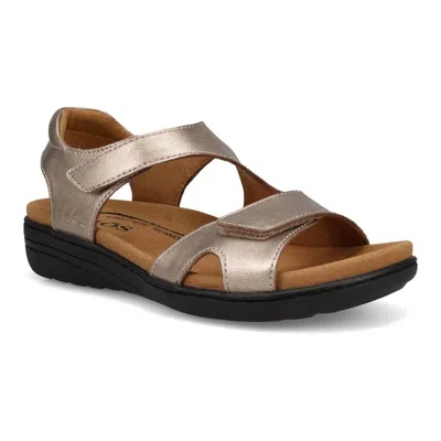 Taos Women's Serene Sandal In Champagne In Multi