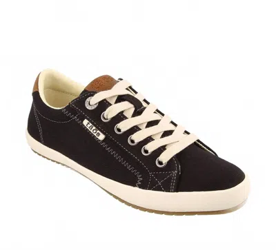 Taos Women's Star Burst Sneaker In Black/ Tan