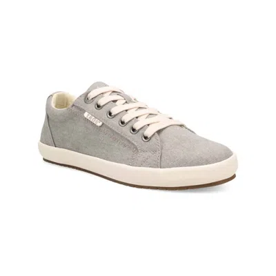 Taos Women's Star Canvas Sneakers In Grey In Gray
