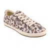 Taos Women's Star Sneaker In Sunset Safari In White
