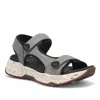 Taos Women's Super Side Sandal In Grey Emboss In Multi