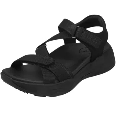 Taos Women's Super Z Sandals In Black/ Black
