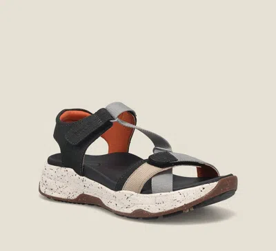 Taos Women's Super Z Sandals In Grey Multi In Black