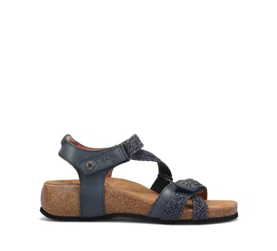 Taos Women's Trulie Adjustable Sandal In Navy In Multi