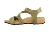 Taos Women's Trulie Vintage Wedge Sandal In Green In Green