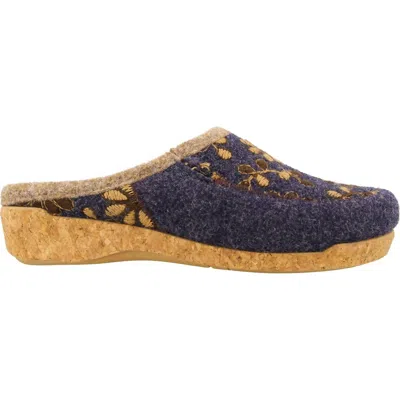 Taos Women's Woolderness 2 Clog In Navy In Blue