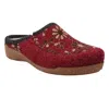 Taos Women's Woolderness 2 Wool Clots In Cranberry In Red