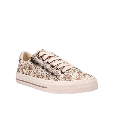 Taos Women's Zsoul Sneakers In Natural Floral In Beige