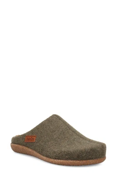 Taos Woolness Clog In Green