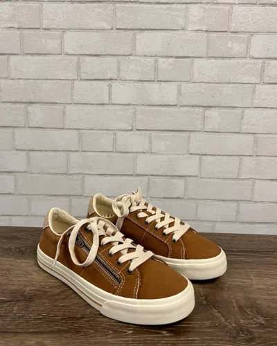 Taos Z Soul Sneakers In Golden Tan