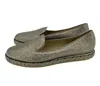 Tapeet Vicini Women's Leather Flats In Gold In Gold