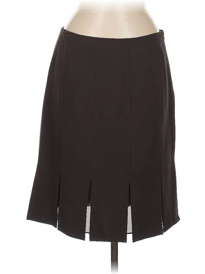 Pre-owned Tapemeasure Formal Skirt In Brown