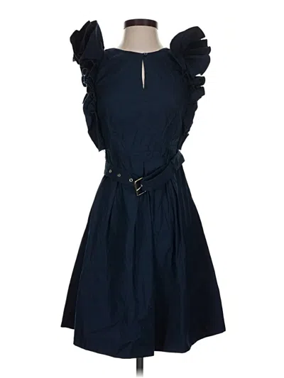 Pre-owned Tara Jarmon Casual Dress In Blue