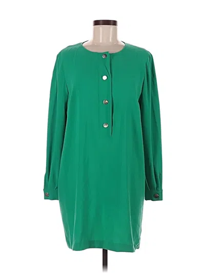 Pre-owned Tara Jarmon Casual Dress In Green